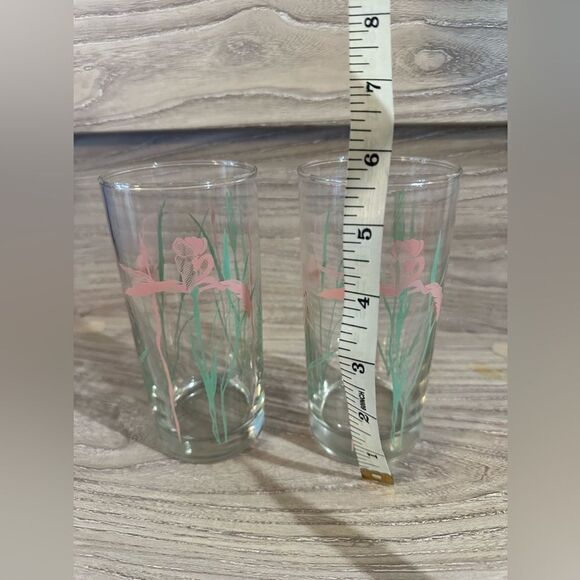 Vintage barware Iris Glasses - Picture 4 of 4